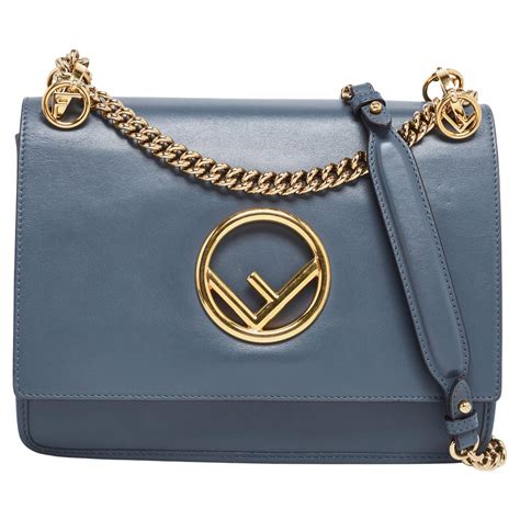 fendi blue shoulder bag|Fendi adjustable shoulder handbags.